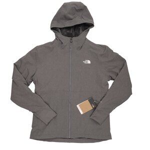 The North Face ESF19190 Women's Shelbe Raschel Hoodie - Smoked Pearl Heather, MD